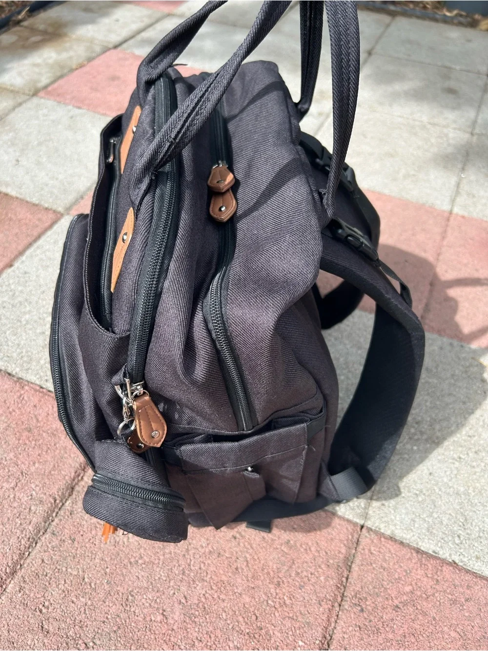 EUC Dikaslon backpack diaper bag